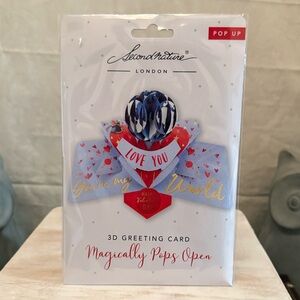 Second Nature 3D Greeting Valentine's Day Card